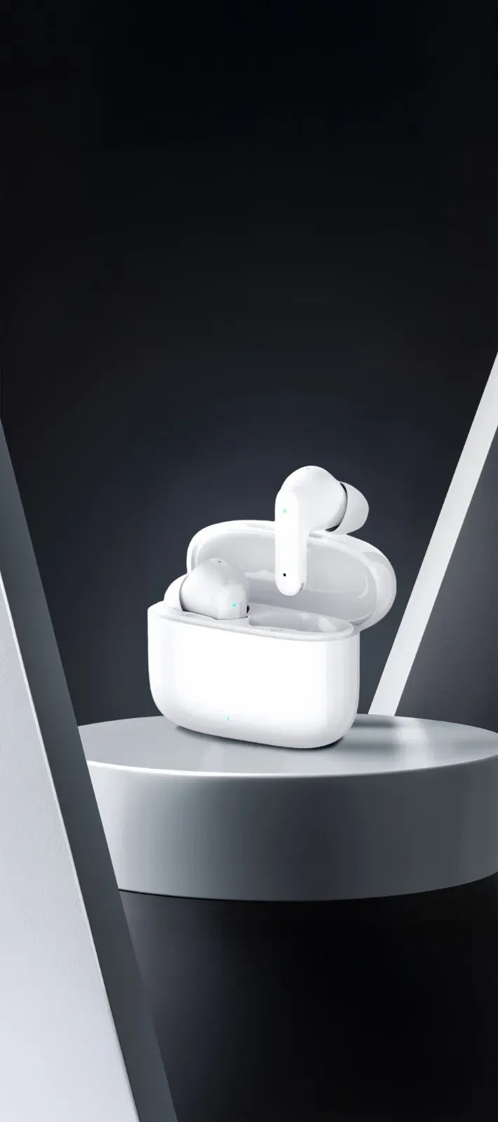 Green Lion Brooklyn True Wireless Earbuds - White – image 2