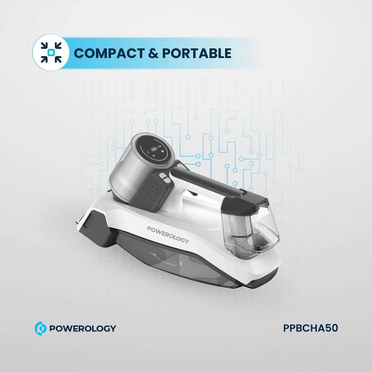 Powerology Cordless Spot Cleaner White – image 11