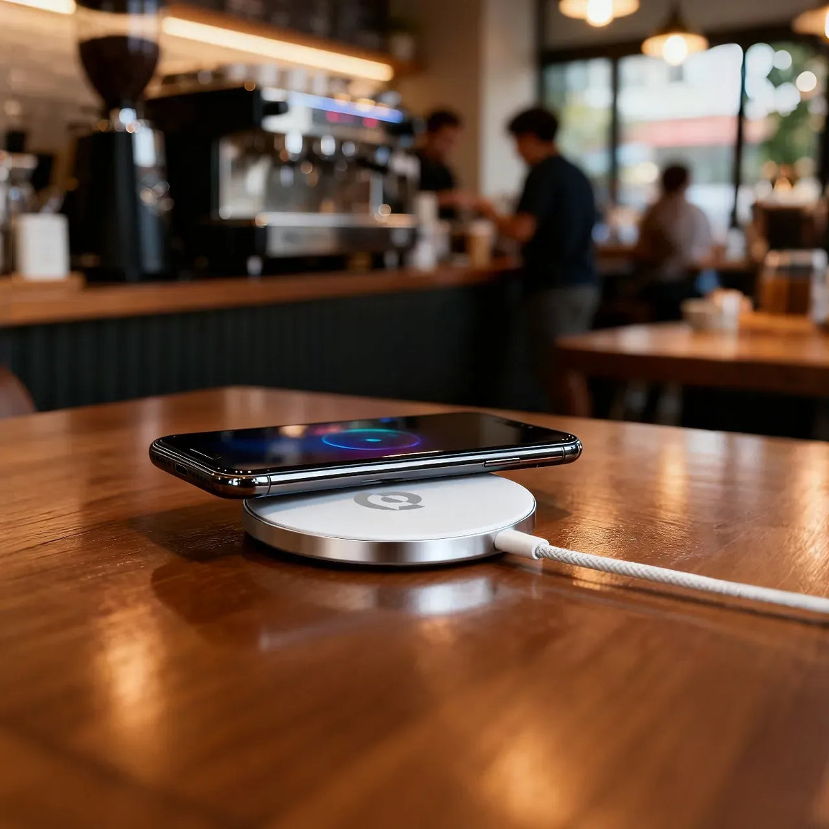 Powerology Magnova 25w MagSafe Charging Pad Black – image 7
