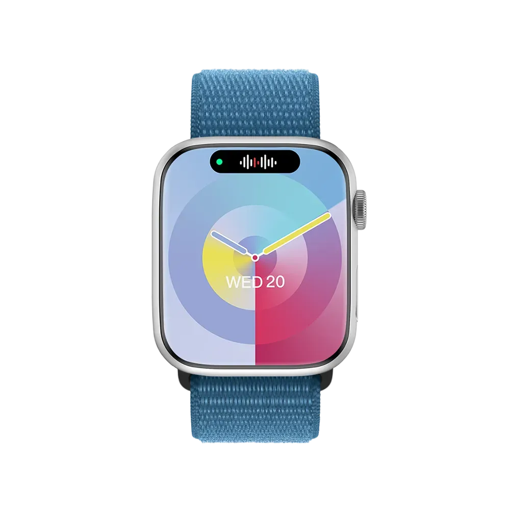 Green Lion Active Se Smart Watch Silver Sky Blue – image 4