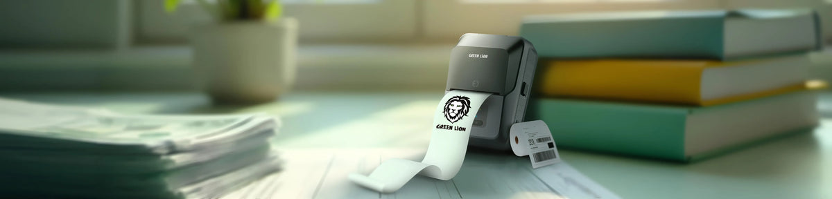 Green Lion Thermal Printer Gray – image 10