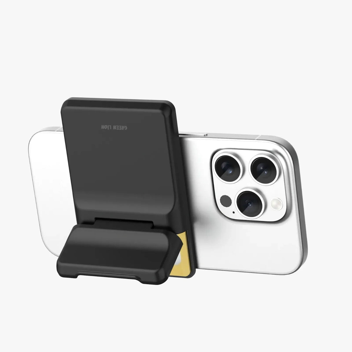 Green Lion W3 MagSafe Wallet Card Holder Black – image 3