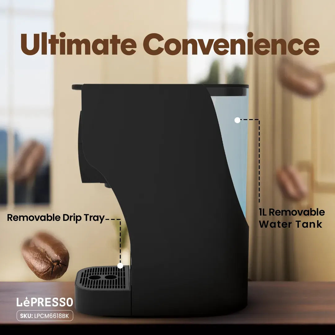LePresso Multi-Capsule Coffee Machine - Black – image 11