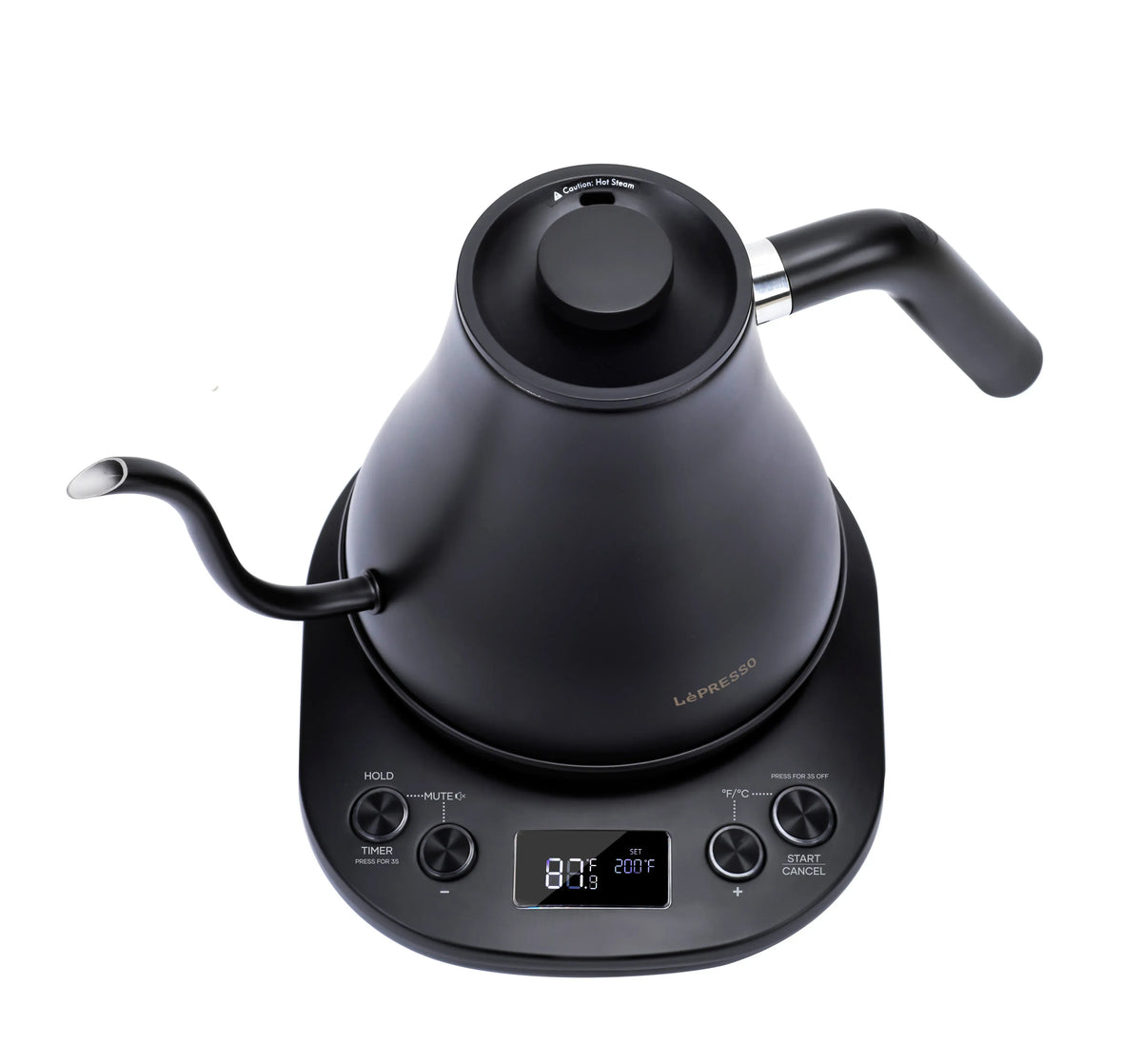 LePresso Electric Pour Over Kettle Black – image 4