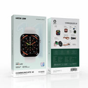 Green Lion Communicate 42 Smart Watch-42 mm - Silver