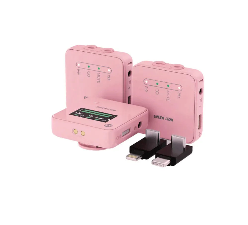 Green Lion GLM-Professional Wireless Mic - Pink – image 2