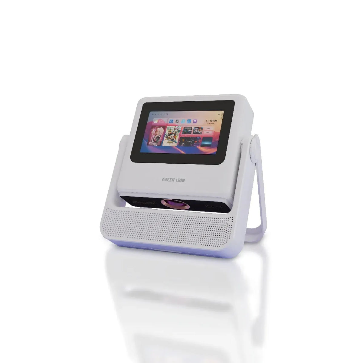 Green Lion Orion 2 Smart Projectorwith Built-in Touch Screen-Android 12-4 K support - White – image 3