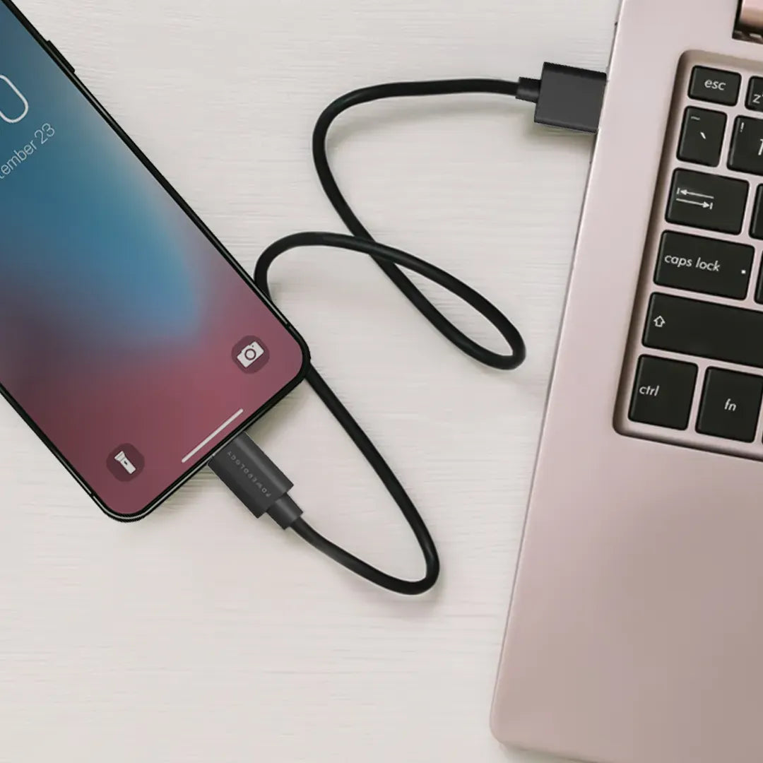 Powerology USB A to Type C Data Fast Charge Cable 1 2m 4ft – image 10