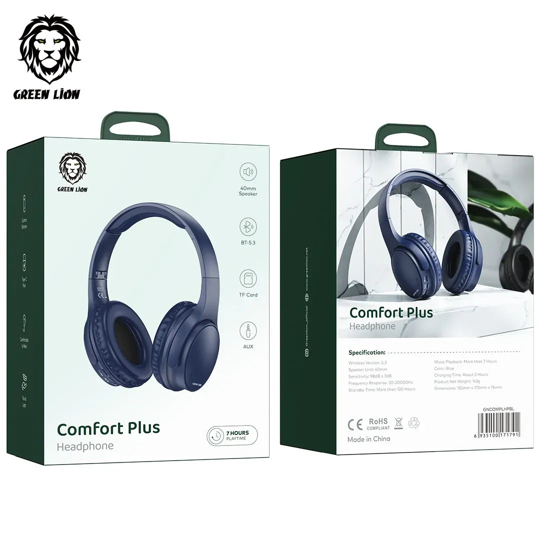 Green Lion Comfort Plus Headphone - Blue – image 2