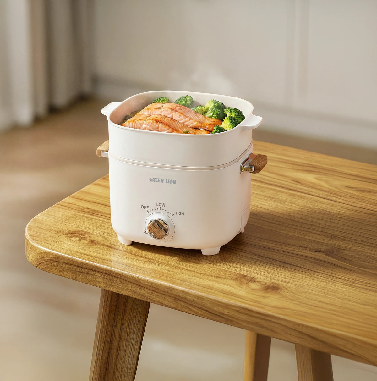 Green Lion Multi Pot Electric Cooker White – image 1