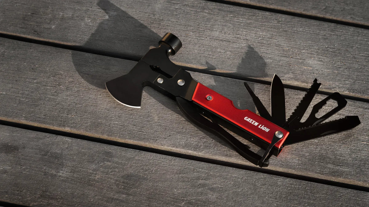 Green Lion Storm Breaker Multi Axe Hammer Red – image 7