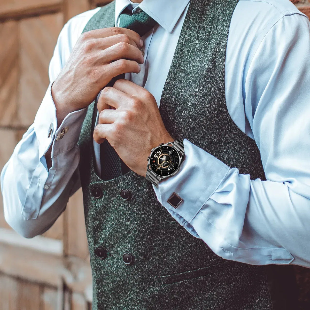 Green Lion Chrono Pro Smart Watch - Black – image 2