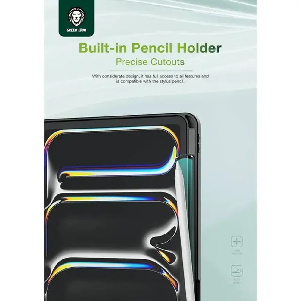 Green Lion Hogo Premium Casewith Pencil Holder - Black – image 9