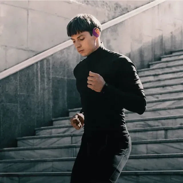 Green Lion Athlete Earphone - Purple