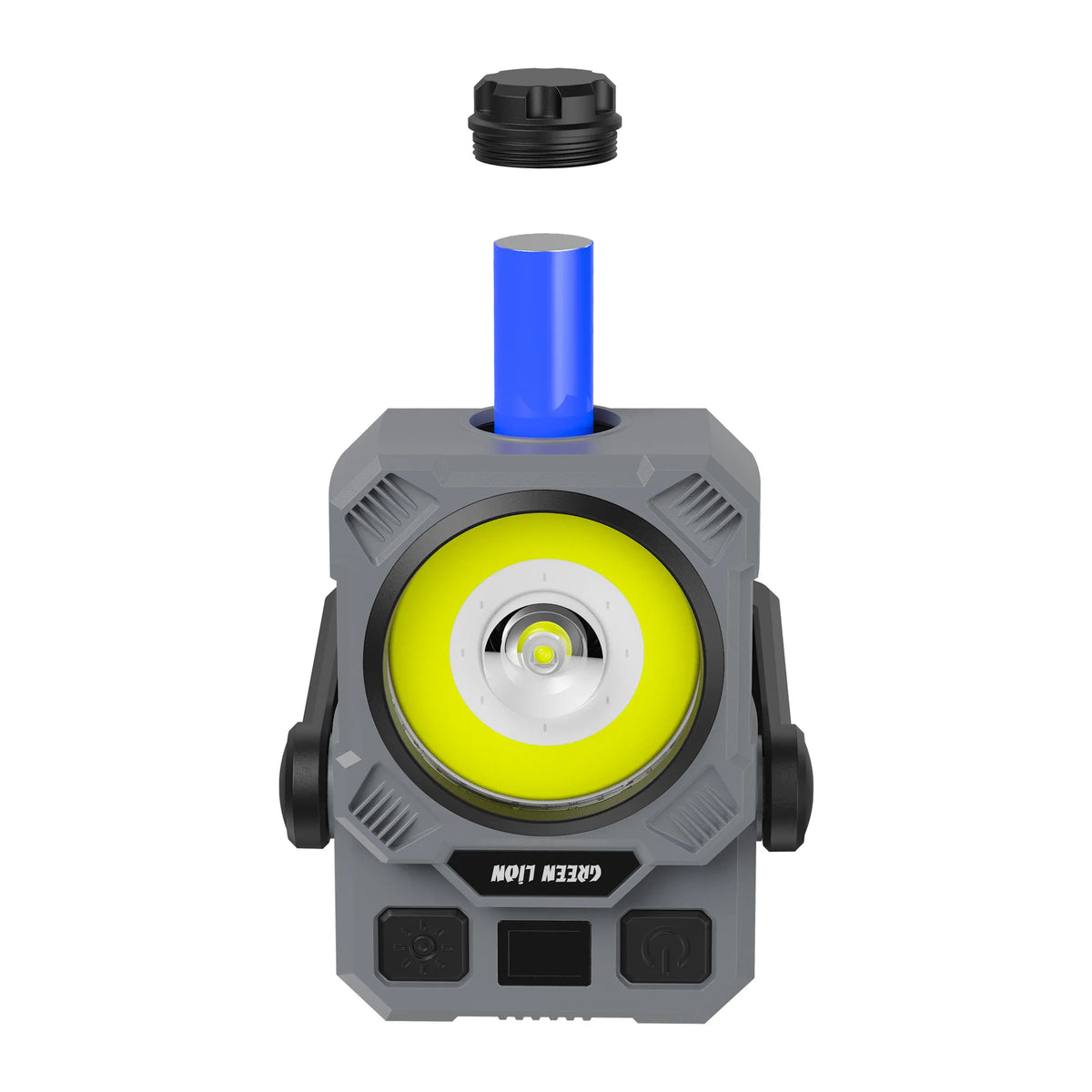 Green Lion Mini LED Rechargeable Dual Color Light Black – image 14
