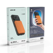 Green Lion GL-MAG 5 5000 m Ah Power Bank PD 20 W - Orange