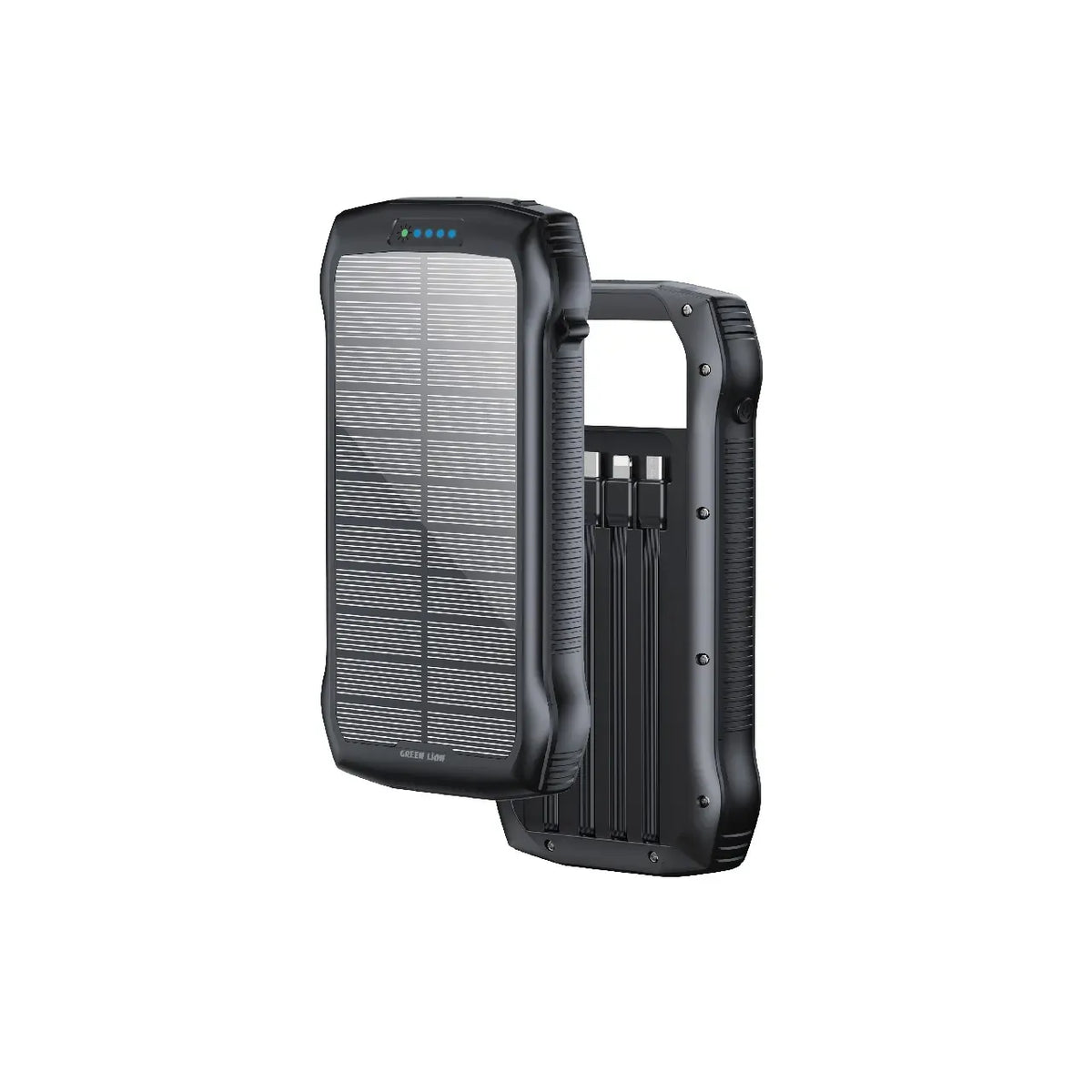 Green Lion Solar Force 20000mAh Power Bank Black – image 5