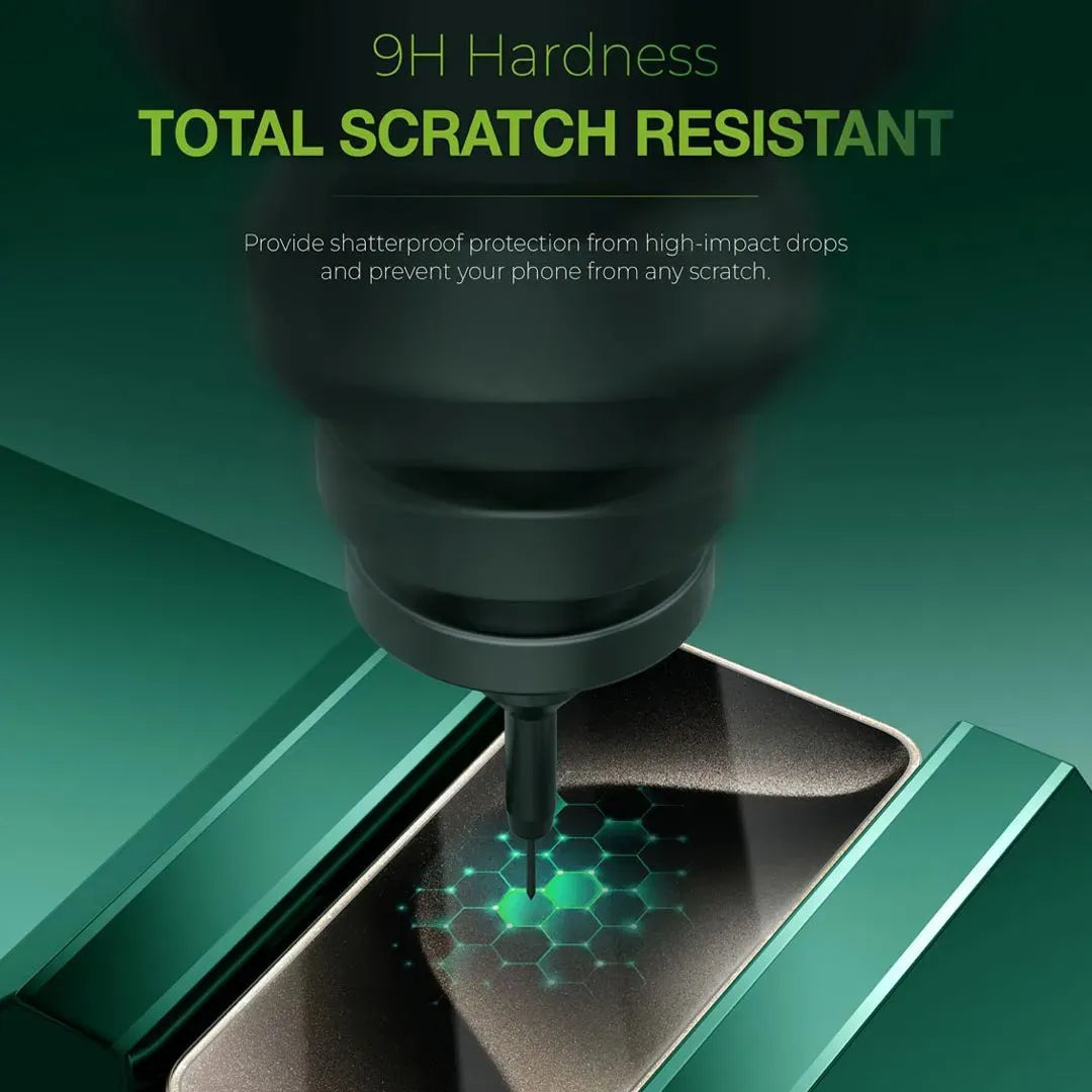 Green Lion 3 DGlitter Curved Screen Protector - Titanium