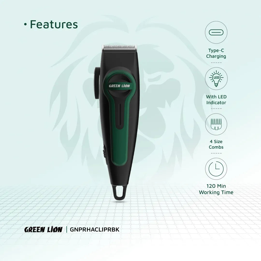 Green Lion Professional Hair Clipper – image 3