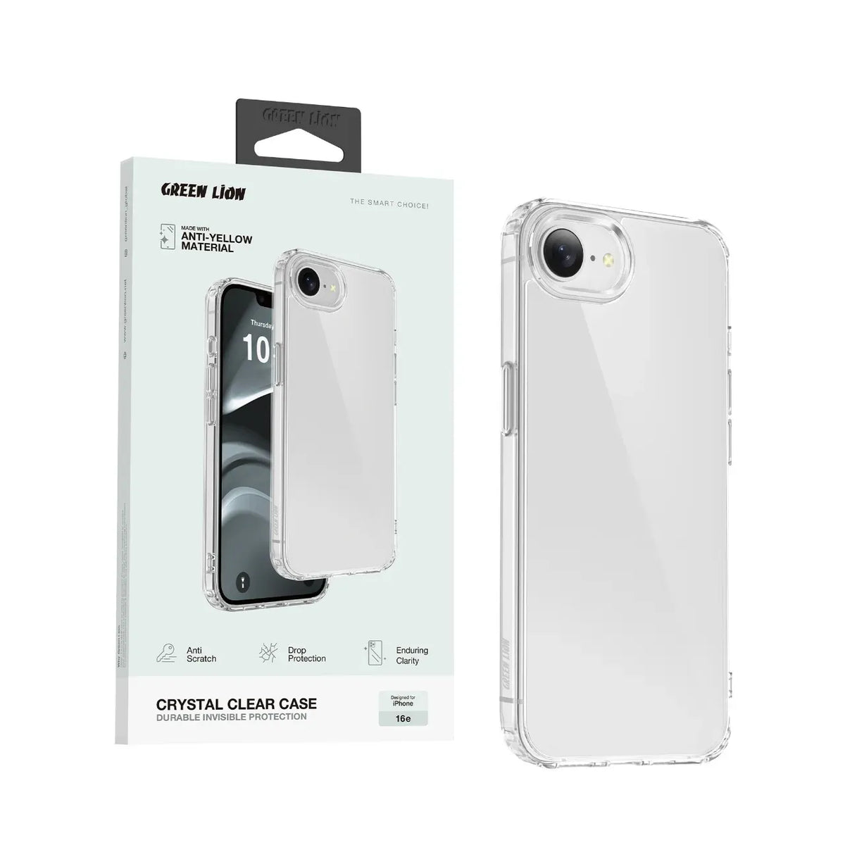 Green Lion Crystal Clear Case – image 3