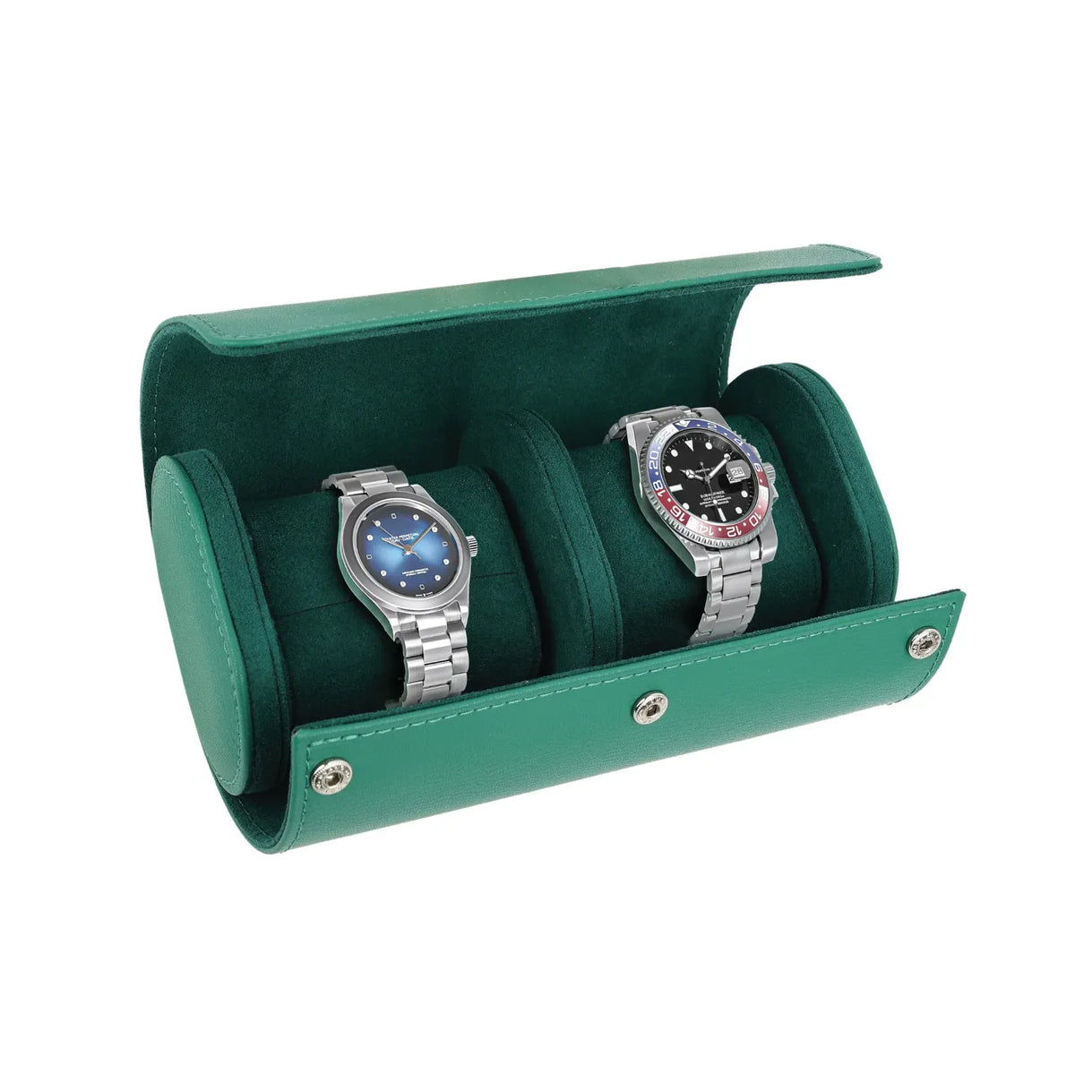 Green Lion Duo Watch Roll Case Rolex Green – image 3