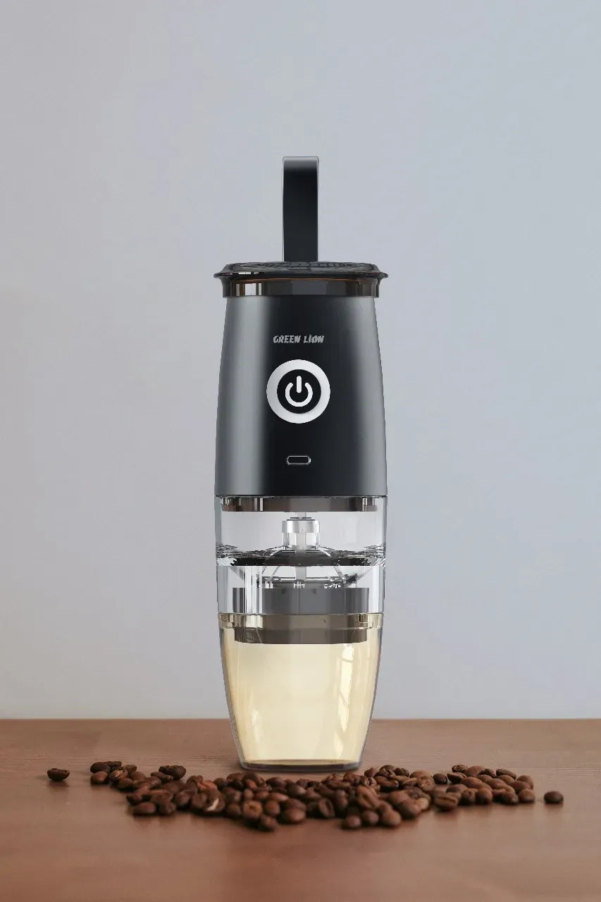 Green Lion Portable Coffee Grinder Black – image 5