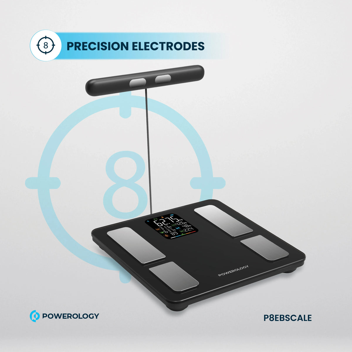 Powerology Advanced Precision Smart Scale Black – image 11