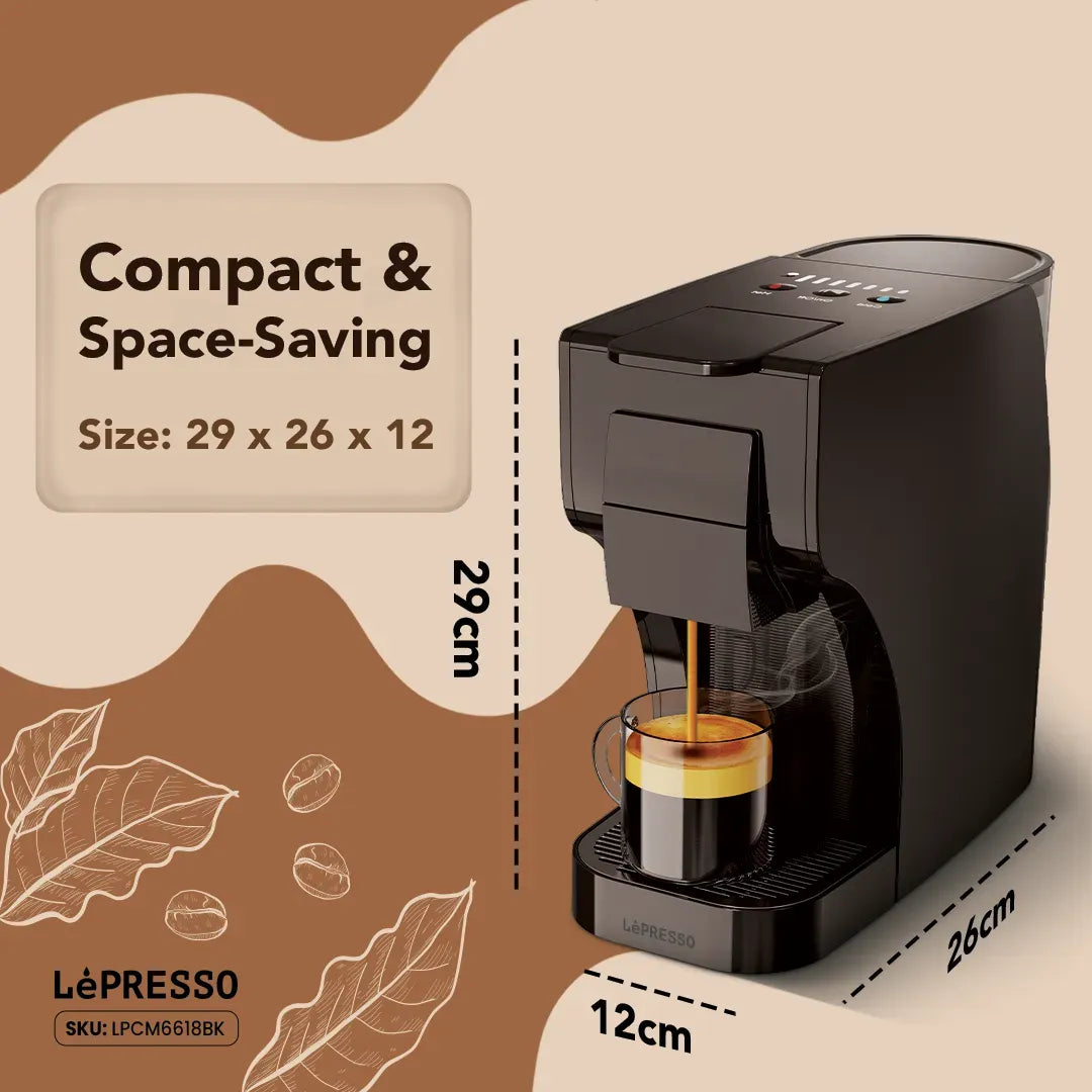 LePresso Multi-Capsule Coffee Machine - Black – image 8