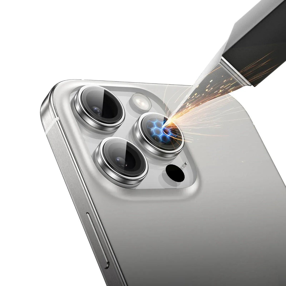 Green Lion Silicone Camera lens - Silver – image 3