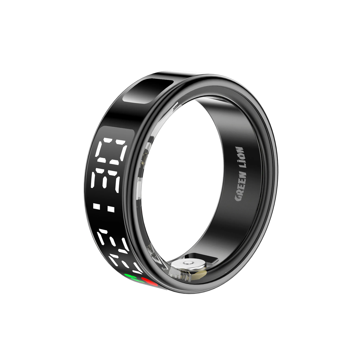 Green Lion Smart Ring Pro With Digital Display - Black