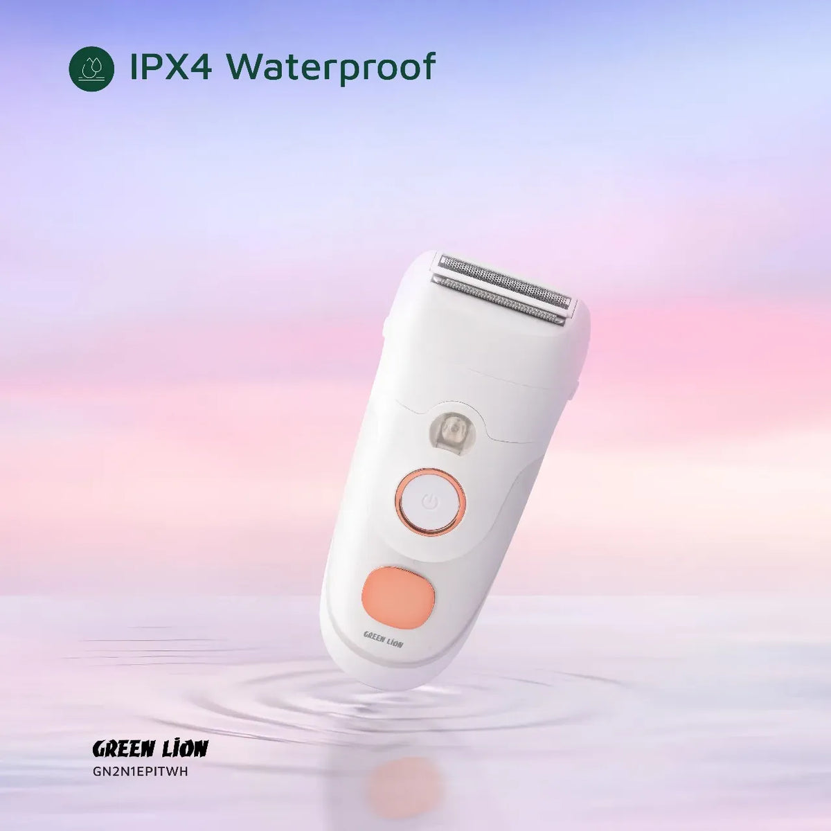 Green Lion 2 in 1 Epilator Shave Trim Epilate White – image 4