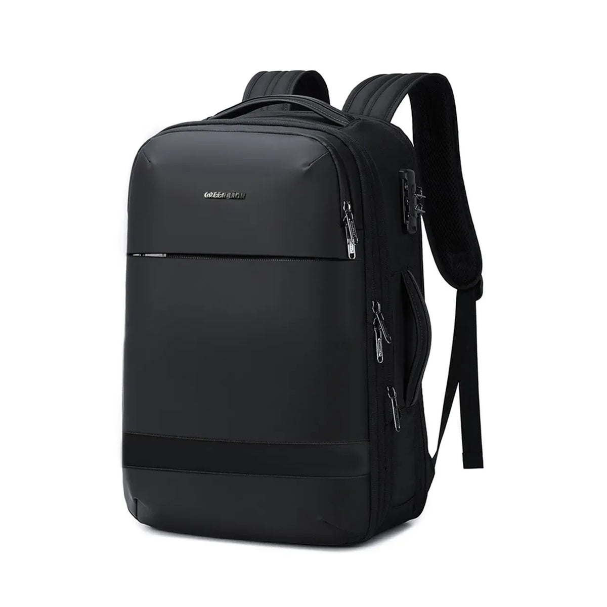 Green Lion Chelsea Travel Backpack Black – image 5