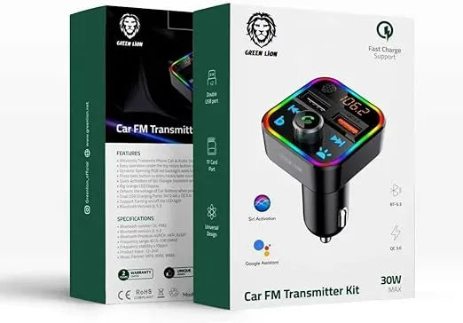 Green Lion Car Fm Transmitter Kit – image 5