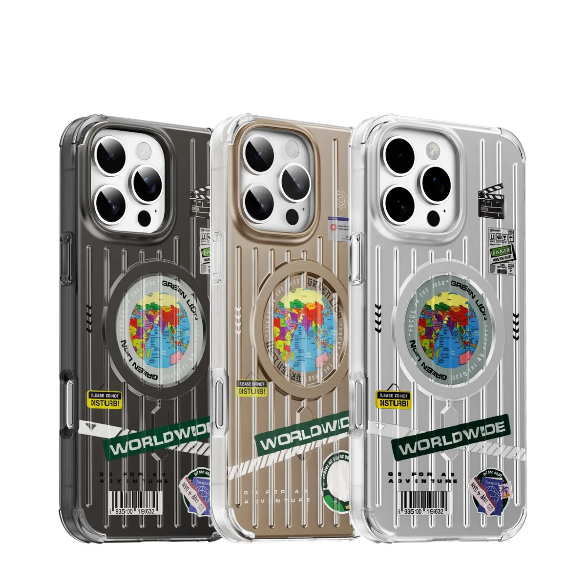 Green Lion Globe MagSafe Case - Silver – image 4