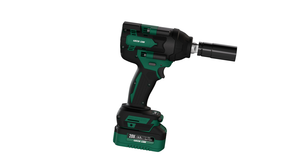 Green Lion Giw 200 Cordless Impact Wrench Green – image 1