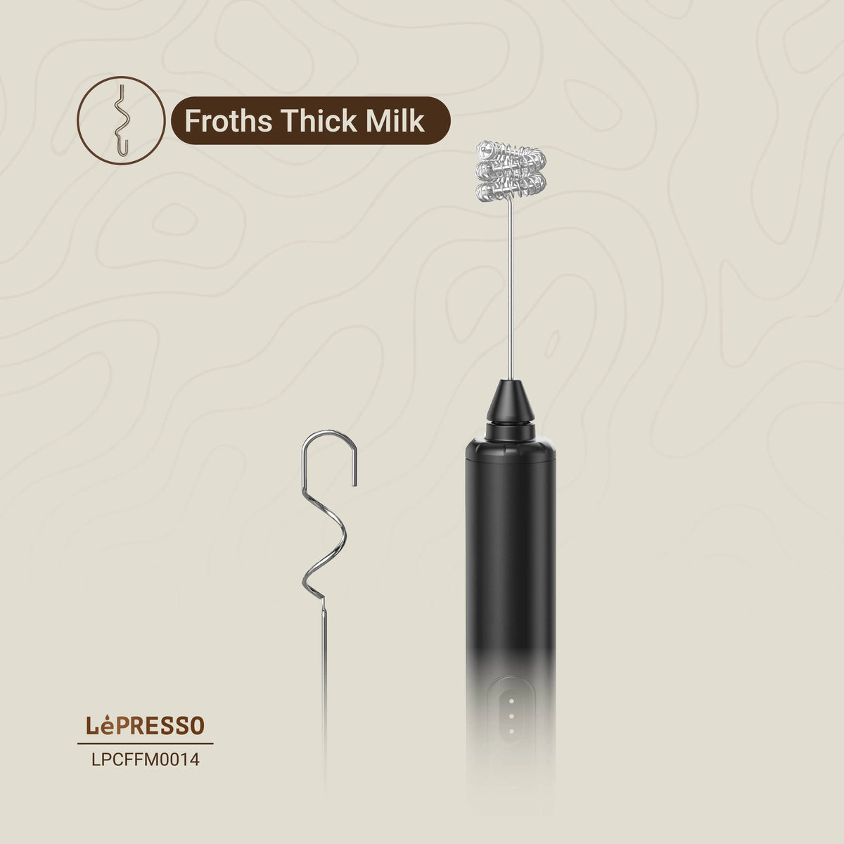 LePresso 3 in 1 Frother Black – image 14