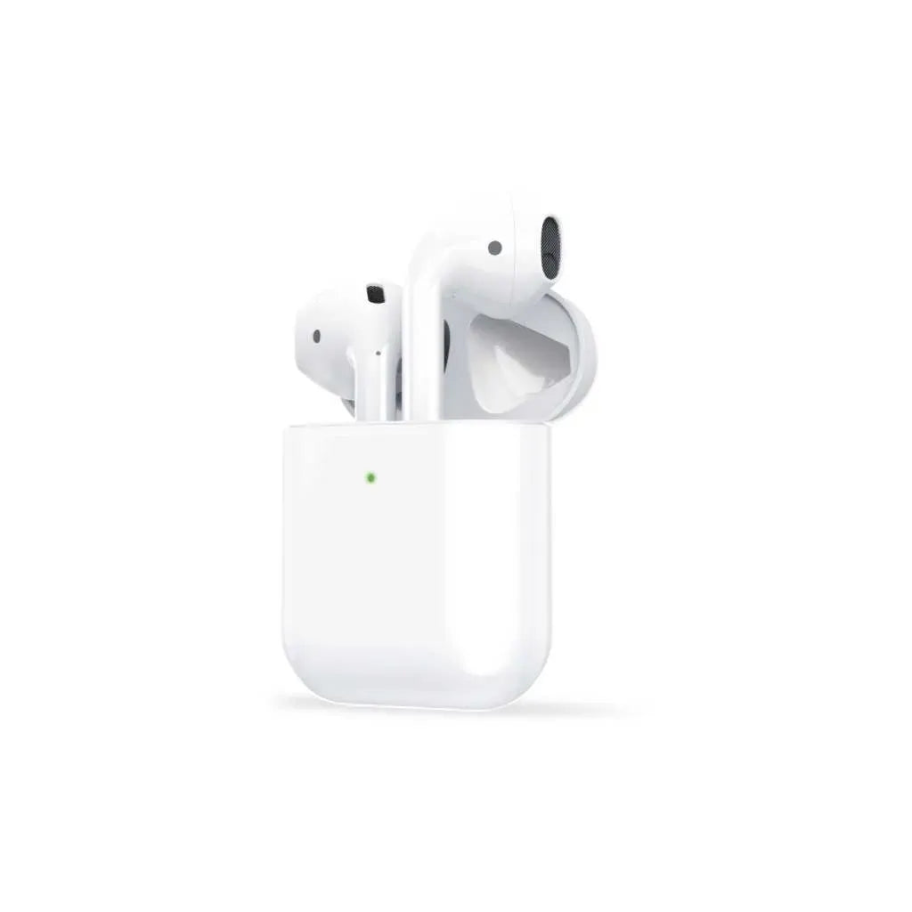 Green Lion True Wireless Earbuds 2 with Built in Microphone Charging Base Case G1 White – image 2