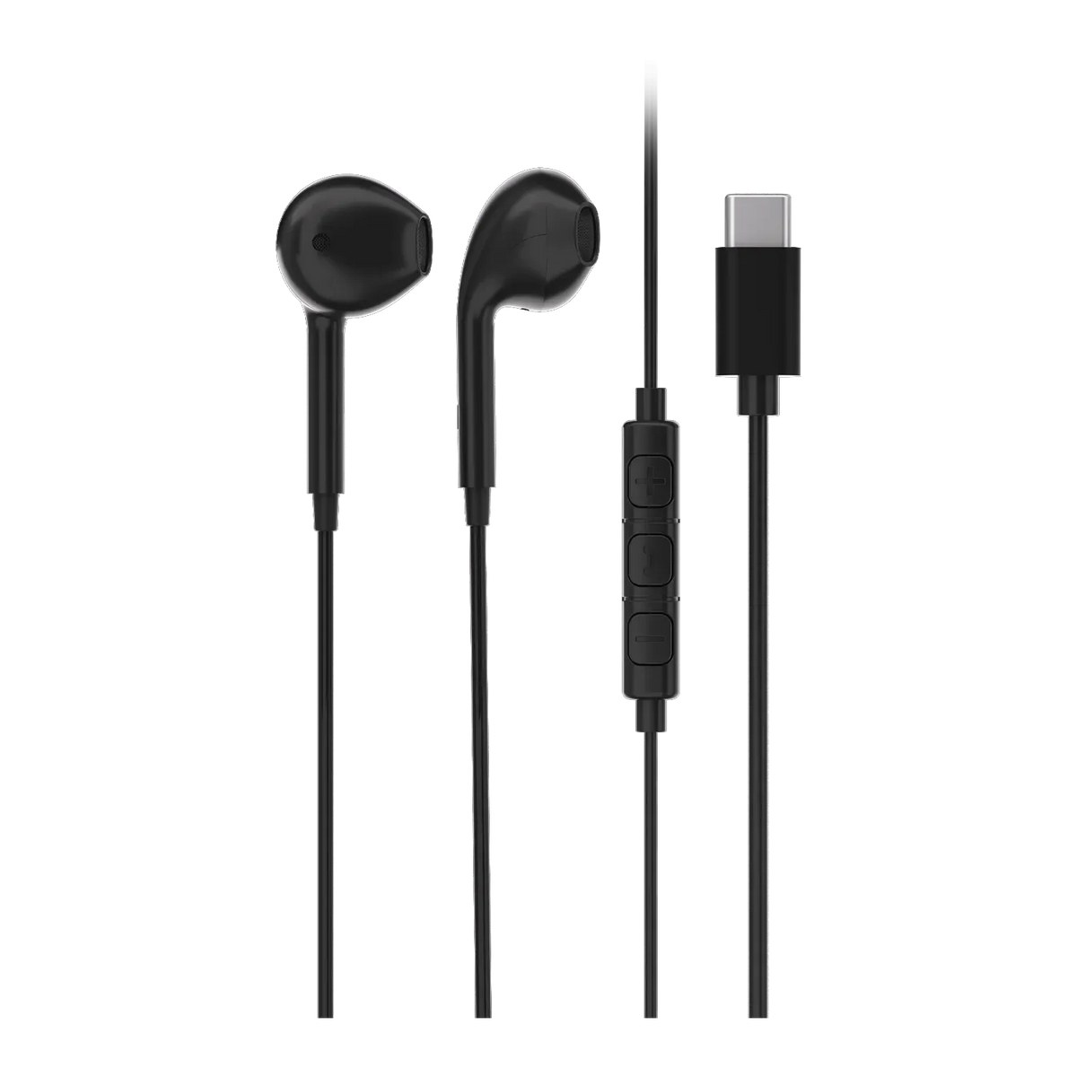 Powerology Type-CConnector Stereo Earphone(1.2 m/4 ft) - Black – image 5