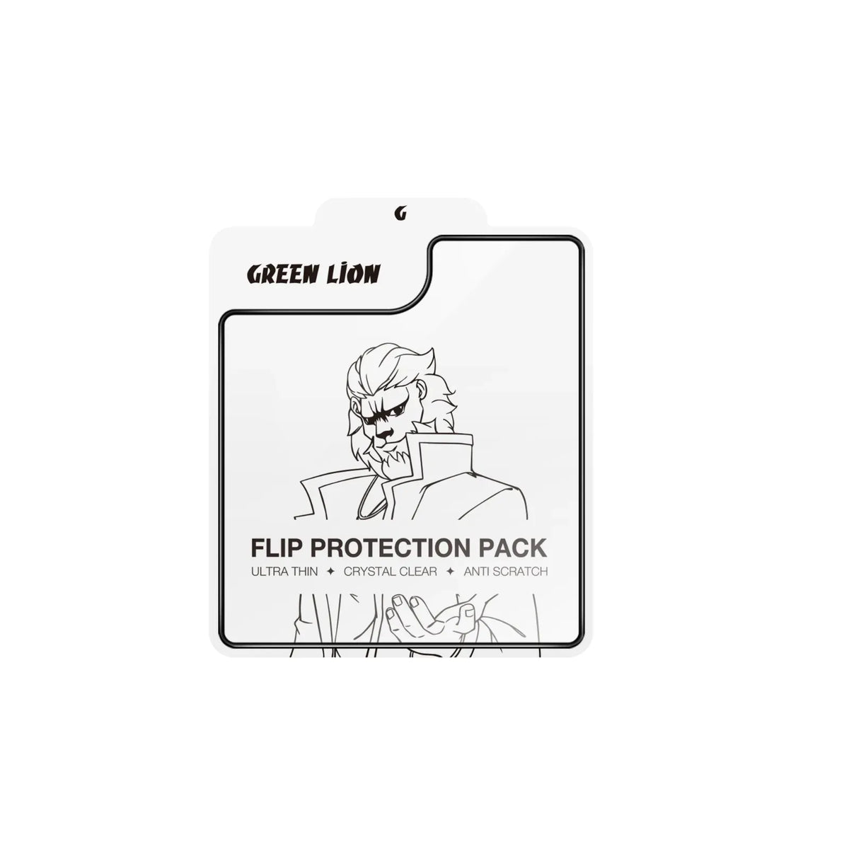 Green Lion Samsung Galaxy Z Flip 6 Fold Protection Pack Clear – image 7