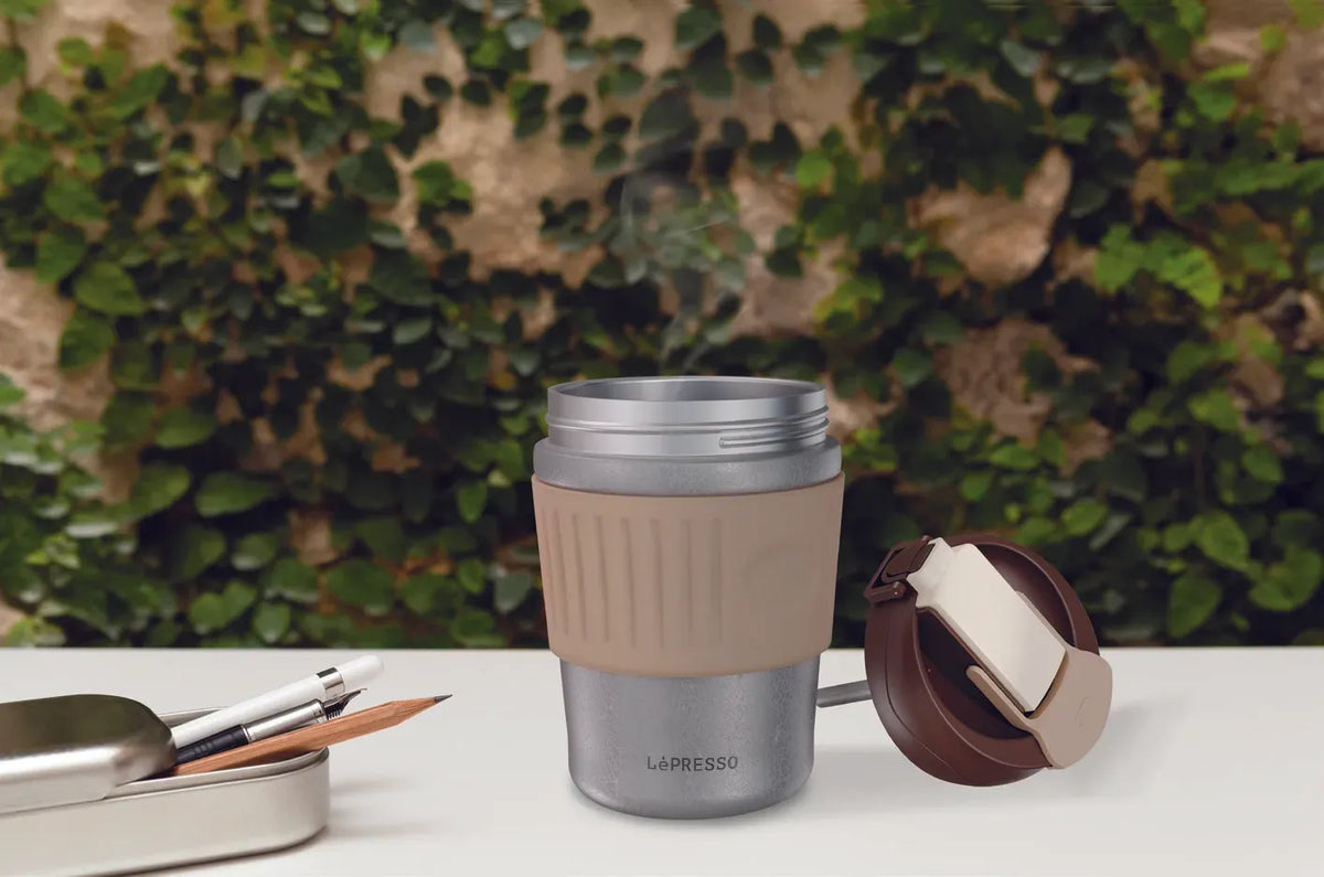 LePresso Tumbler Mug Dual Sip - Gray – image 3