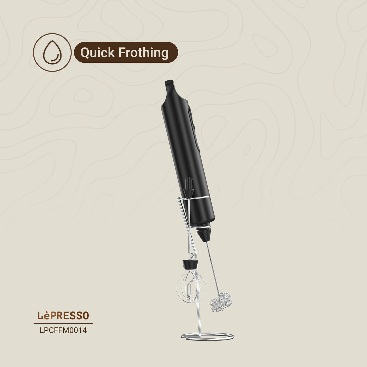 LePresso 3 in 1 Frother Black – image 13