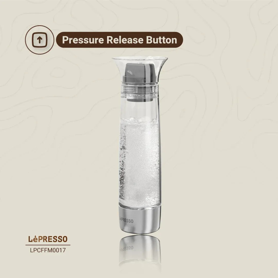 LePresso Carbonator Instant Sparkling Water 800ml Black – image 8