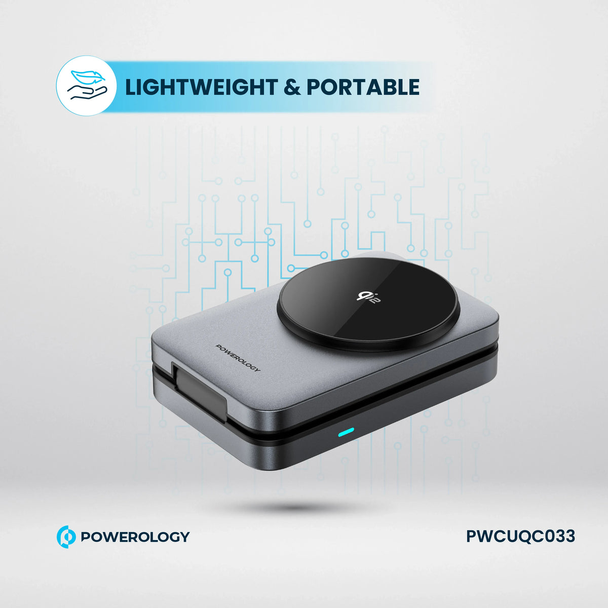 Powerology Qi2 Fast Charging Multi Device Hub Black – image 13