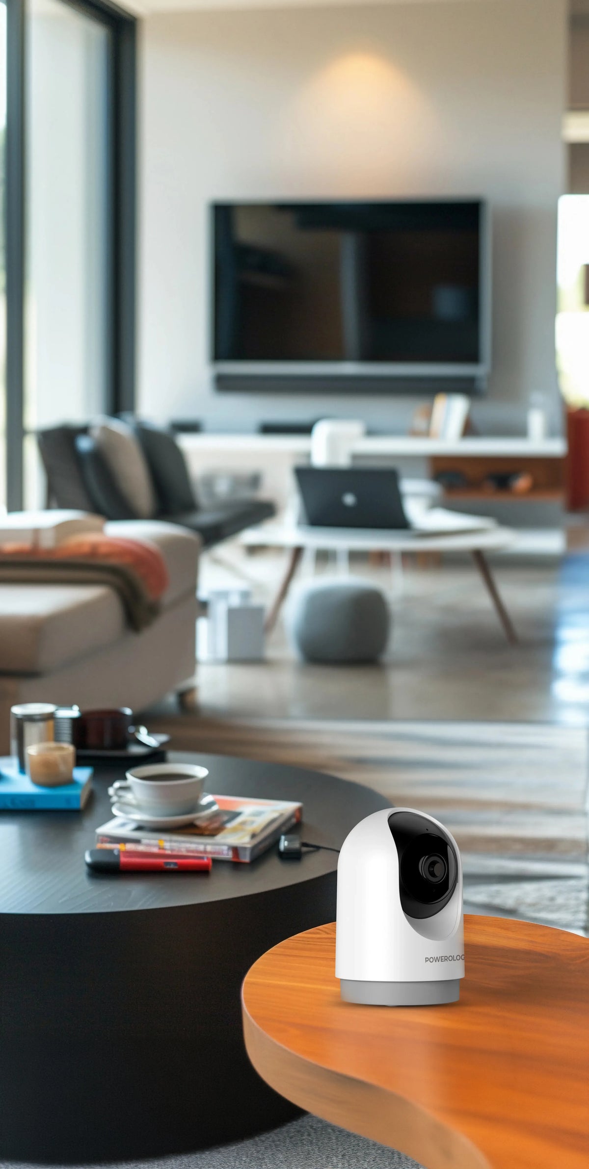 Powerology Indoor Ptz Smart Camera White – image 8