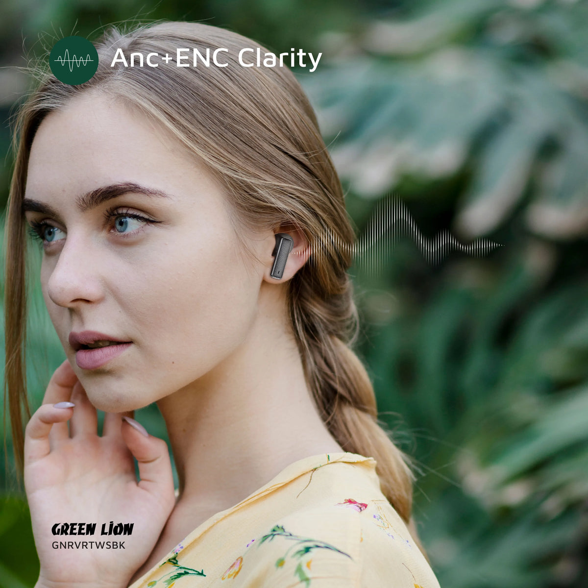 Green Lion River True Wireless Earbuds - Black – image 6