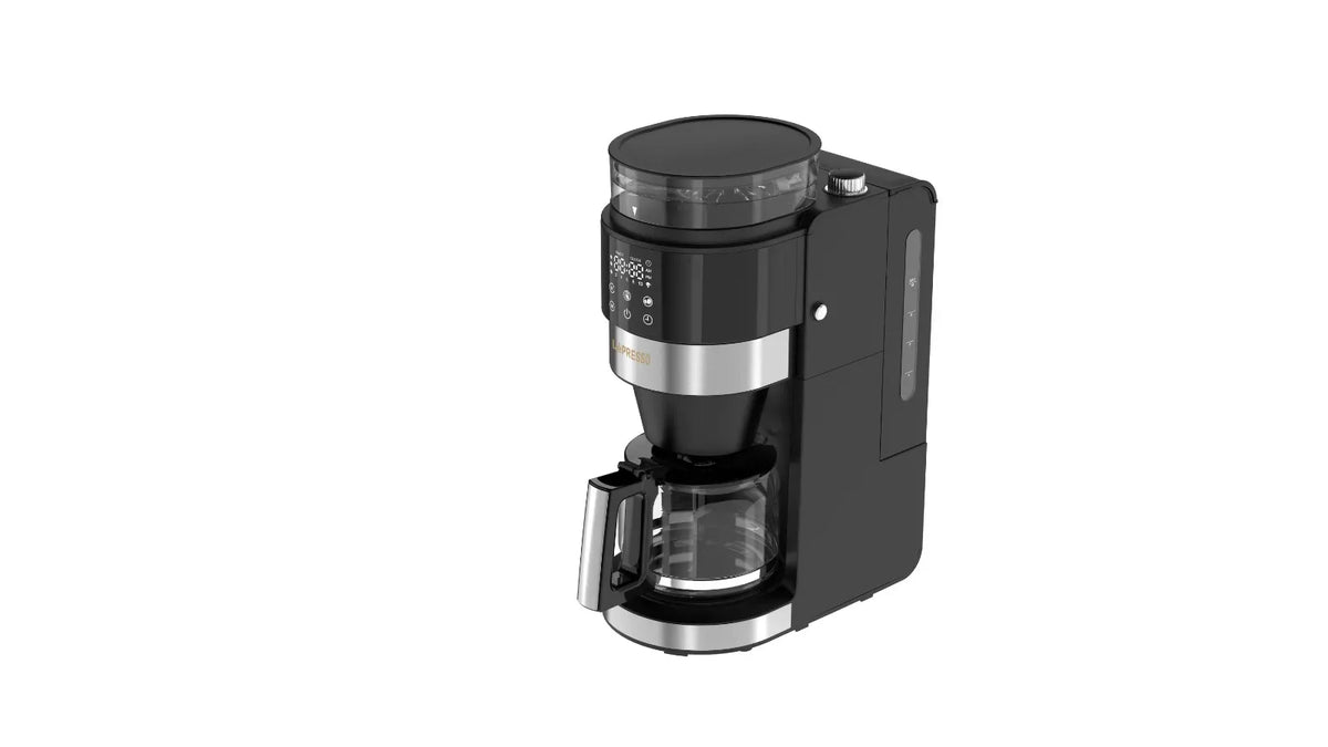 LePresso Coffee Brewer with Bean Grinder Black – image 2