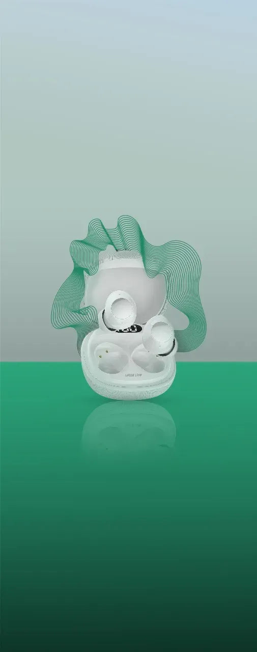 Green Lion Malbun True Wireless Earbuds - White – image 4