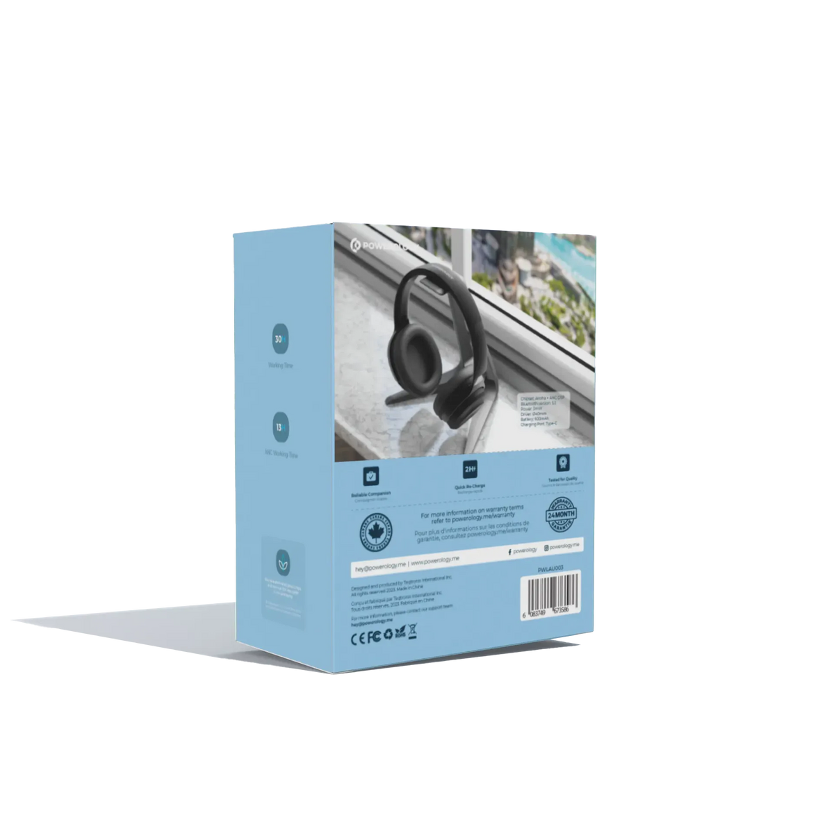 Powerology Noise Cancellation Headphones – image 9
