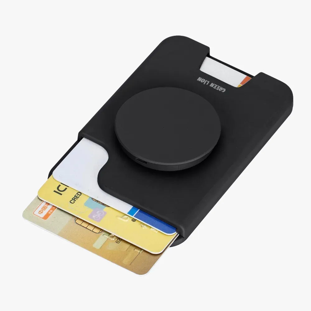 Green Lion W2 MagSafe Wallet Card Holder Black – image 7