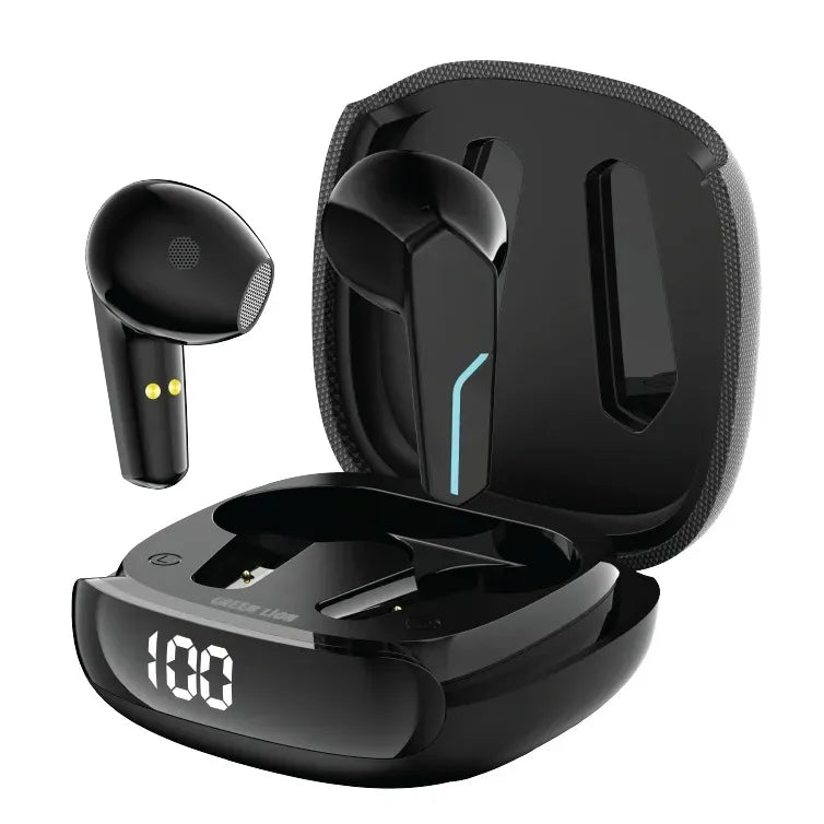 Green Lion Interlaken True Wireless Earbuds - Black – image 2